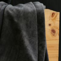 Velours nicky coloris gris anthracite