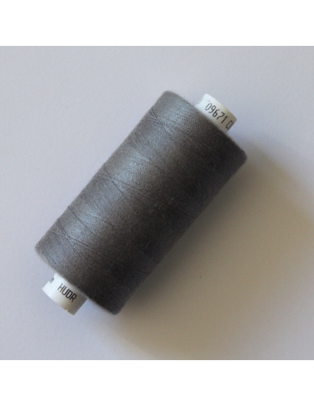 Fil à coudre Coats Coloris gris éléphant  - 1- Mercerie