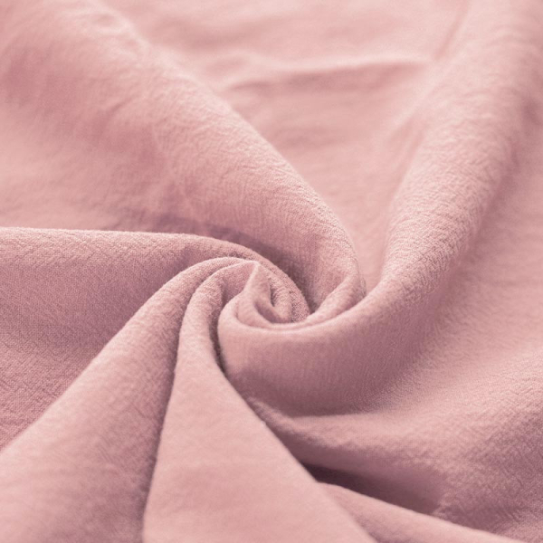 Coton lavé coloris rose nude Qualité Oeko-tex - 1