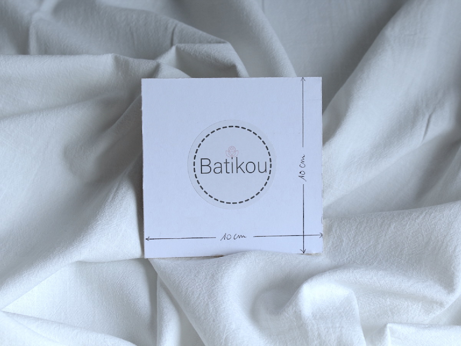 Coton lavé bio coloris blanc Qualité Oeko-tex - 2