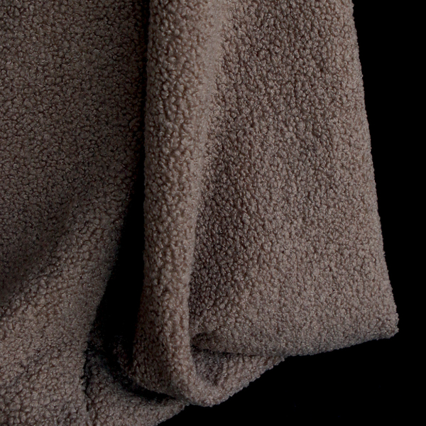 Dolly - Teddy / moumoute sherpa bouclettes taupe clair