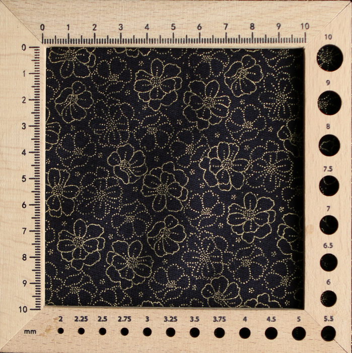 Tissu viscose coton doré lurex automne hiver couture fêtes noel doré