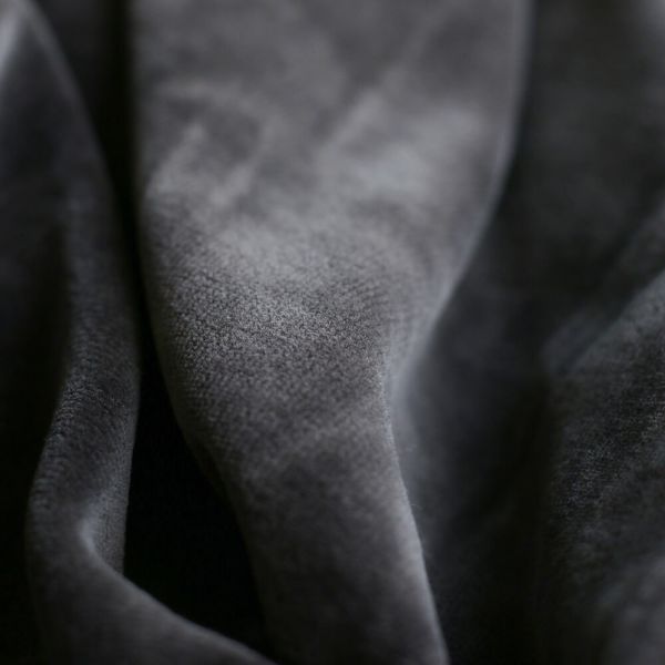 Velours nicky coloris gris anthracite 2