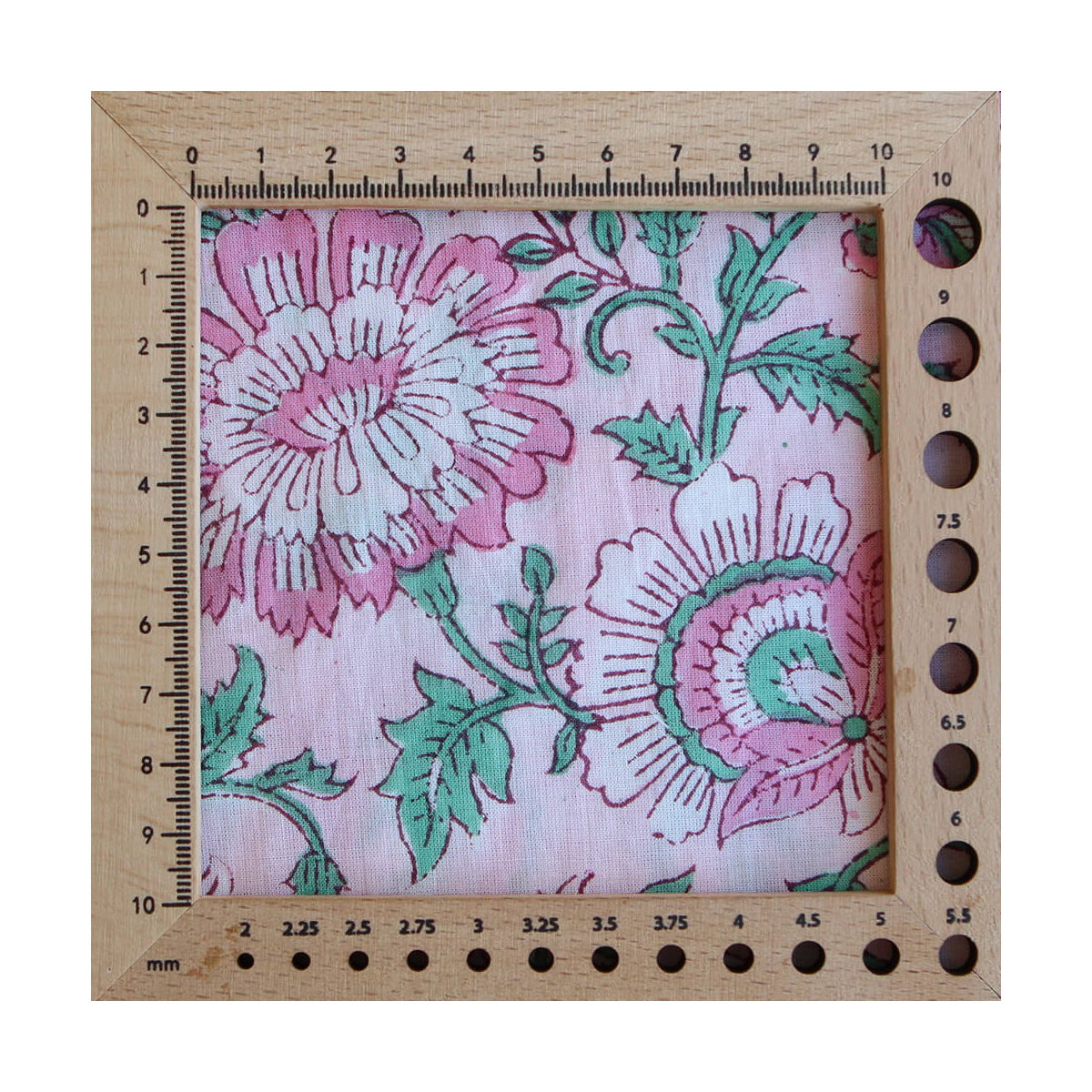 copy of Keya - Tissu indien en coton imprimé main Hand Block