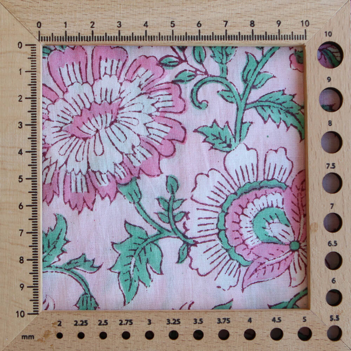 copy of Keya - Tissu indien en coton imprimé main Hand Block