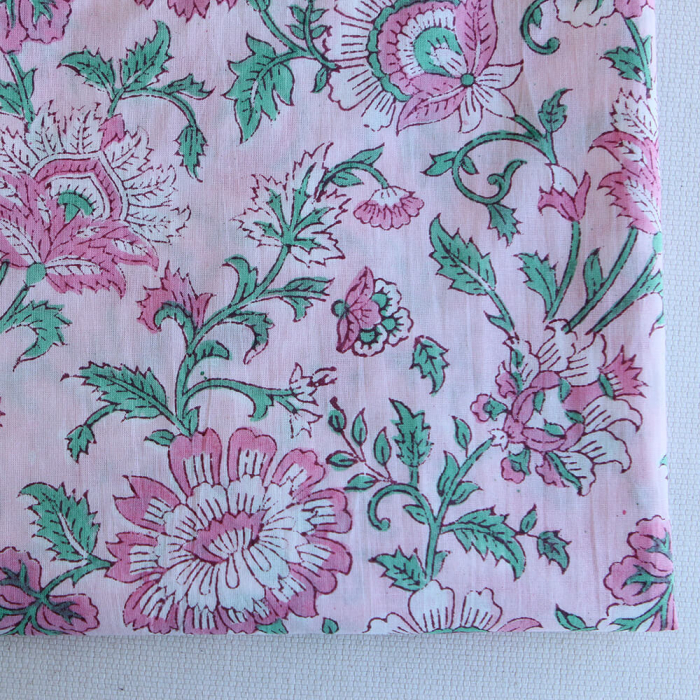 copy of Keya - Tissu indien en coton imprimé main Hand Block