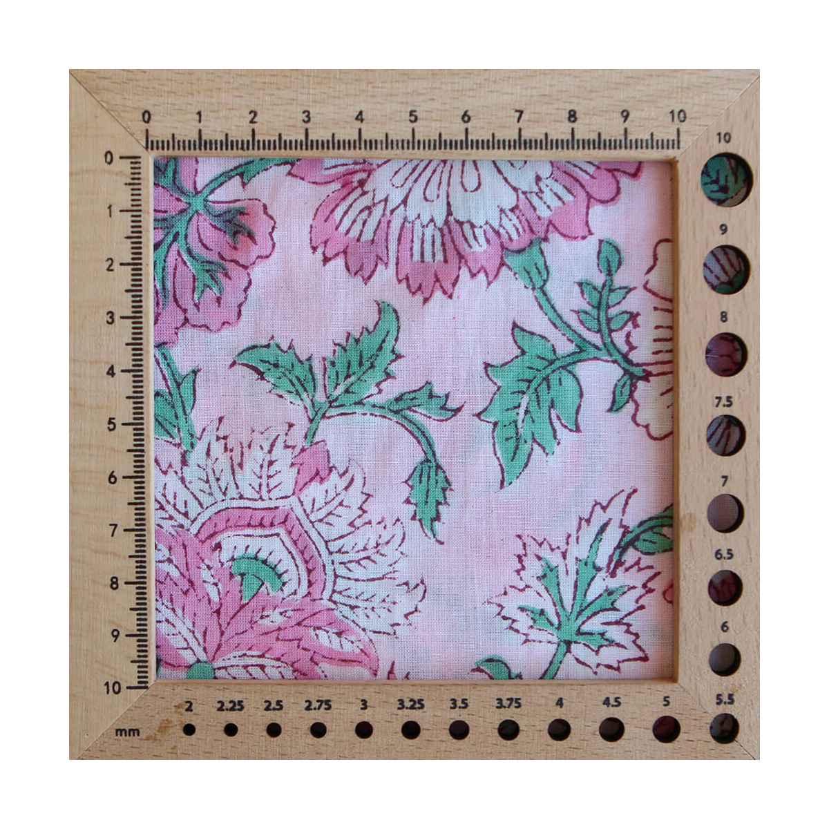 copy of Keya - Tissu indien en coton imprimé main Hand Block