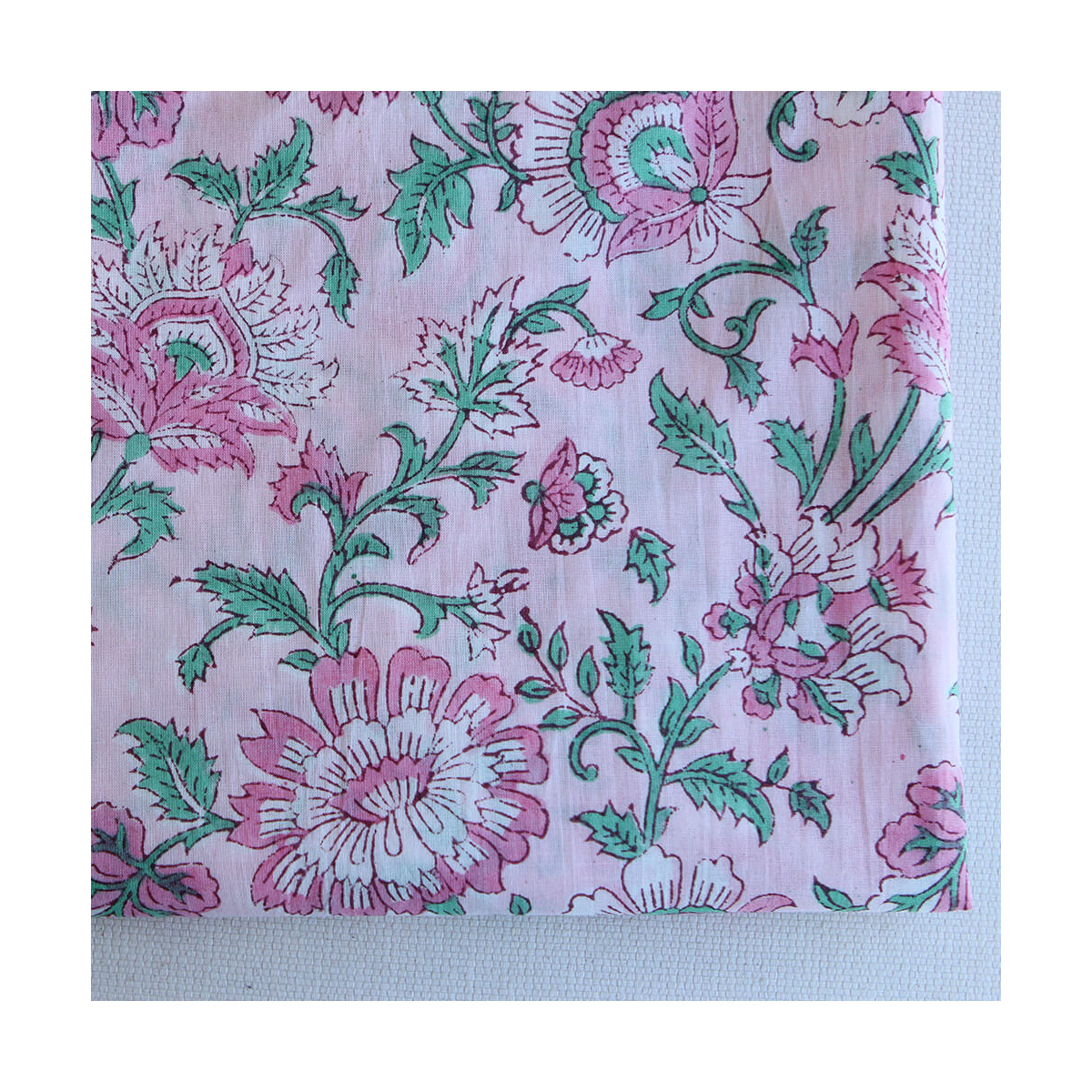 copy of Keya - Tissu indien en coton imprimé main Hand Block