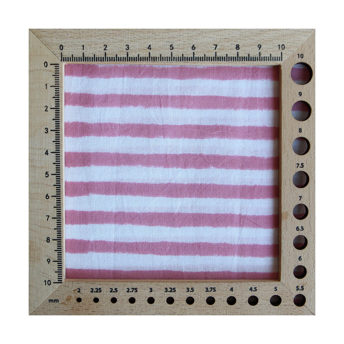 Ishara B - Tissu indien en coton imprimé main Hand Block