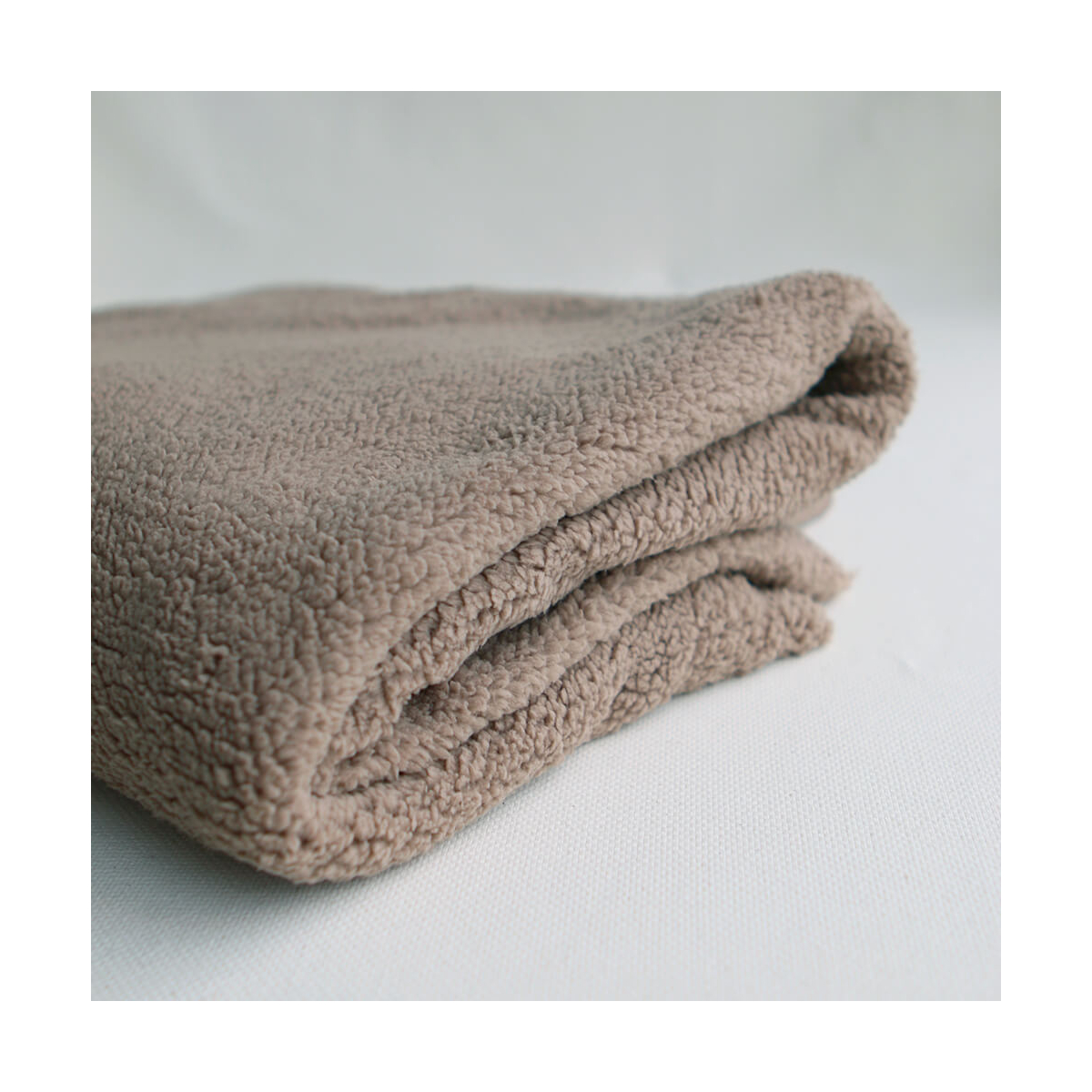 Teddy / moumoute bouclé coloris taupe