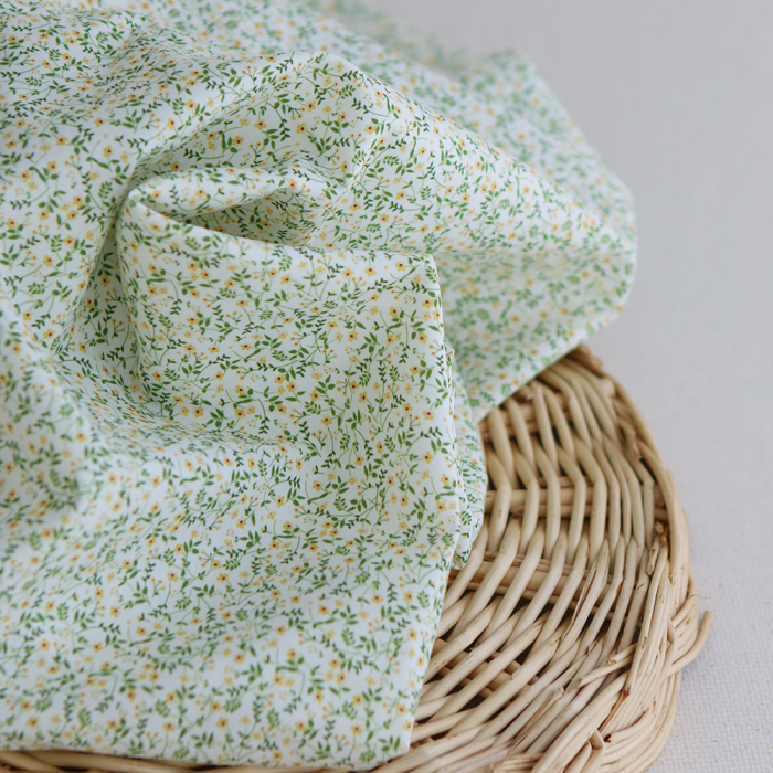 copy of Sephora - Batiste de coton douce à imprimé fleuri aquarelle