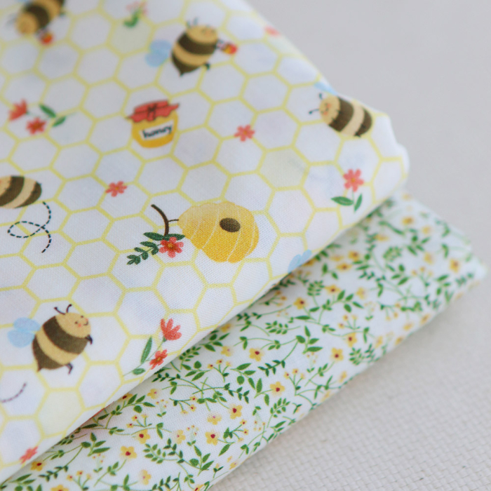 copy of Sephora - Batiste de coton douce à imprimé fleuri aquarelle