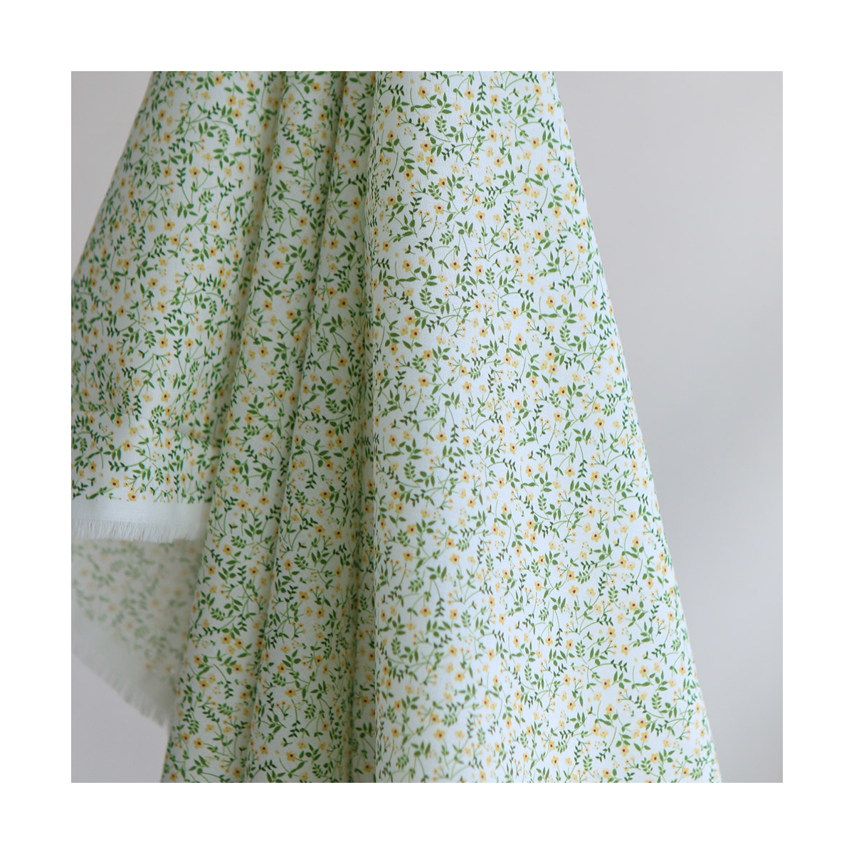 copy of Sephora - Batiste de coton douce à imprimé fleuri aquarelle