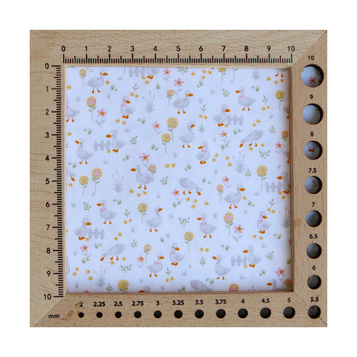 Otis - Popeline de coton BIO imprimé petits canards