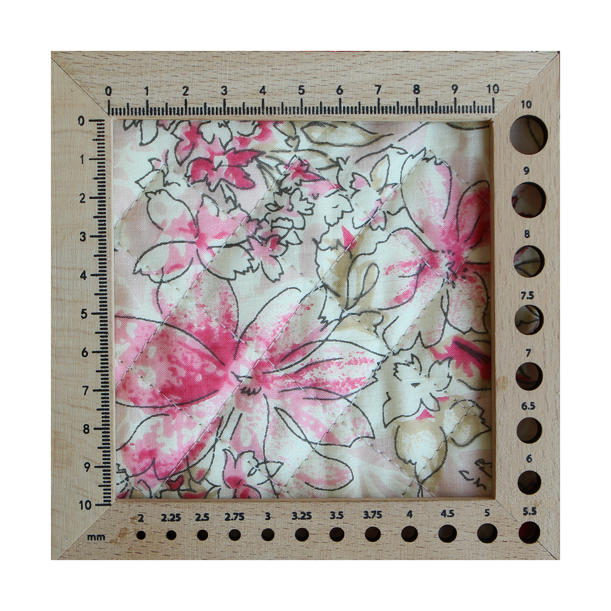 copy of Jamila - Tissu indien matelassé double face coton hand block largeur 100cm