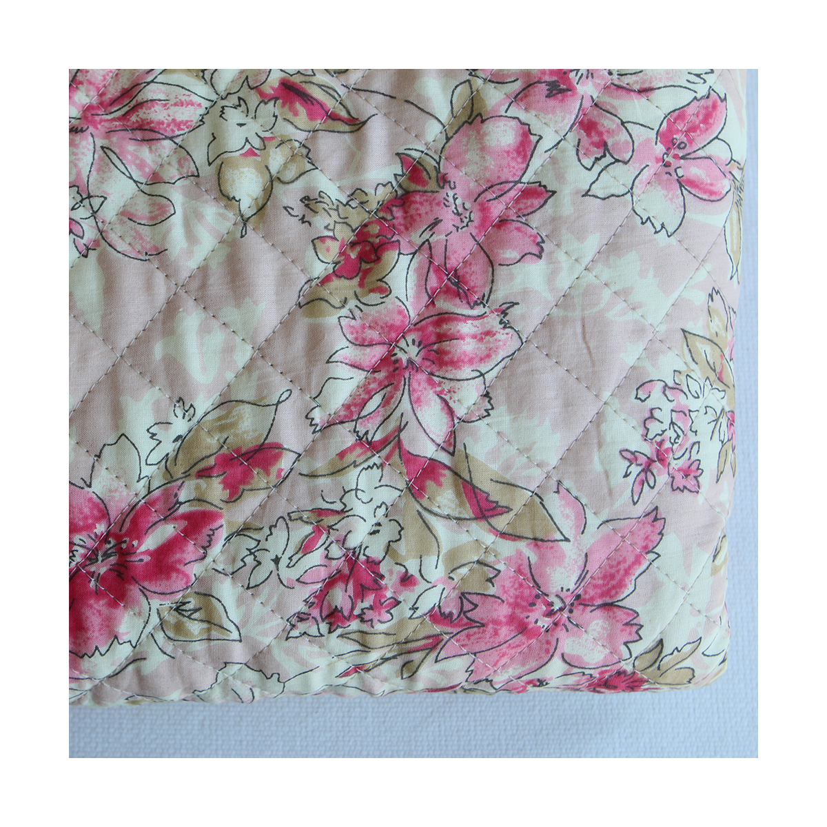 copy of Jamila - Tissu indien matelassé double face coton hand block largeur 100cm