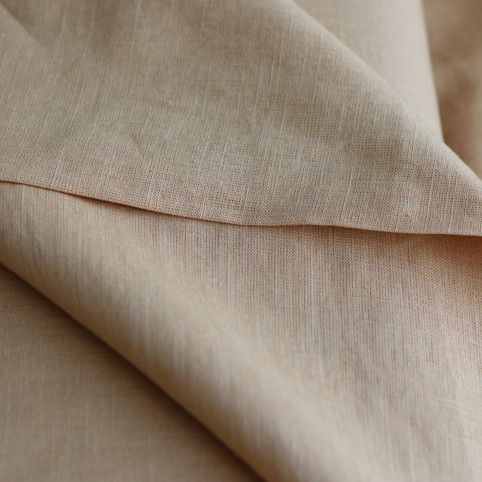 Lin lavé fin coloris Camel