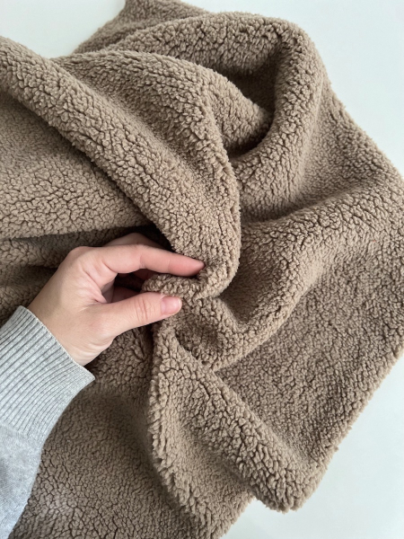 Teddy / moumoute bouclé coloris Ficelle 2