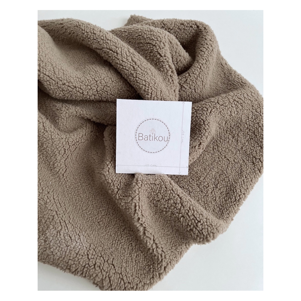 Teddy / moumoute bouclé coloris Ficelle