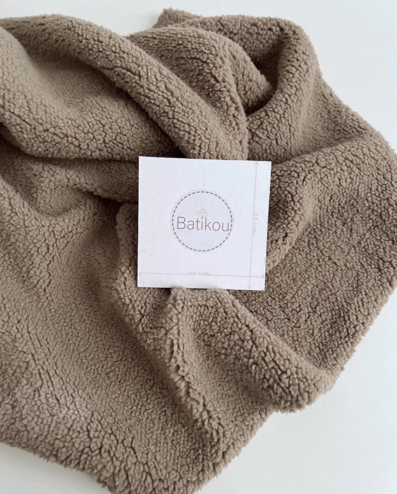 Teddy / moumoute bouclé coloris Ficelle