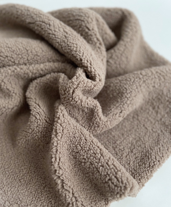 Teddy / moumoute bouclé coloris Ficelle