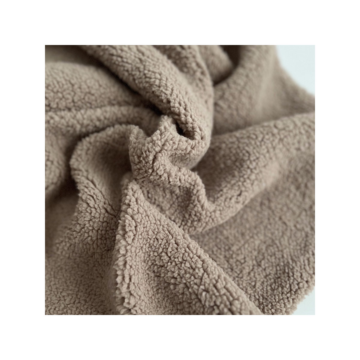 Teddy / moumoute bouclé coloris Ficelle