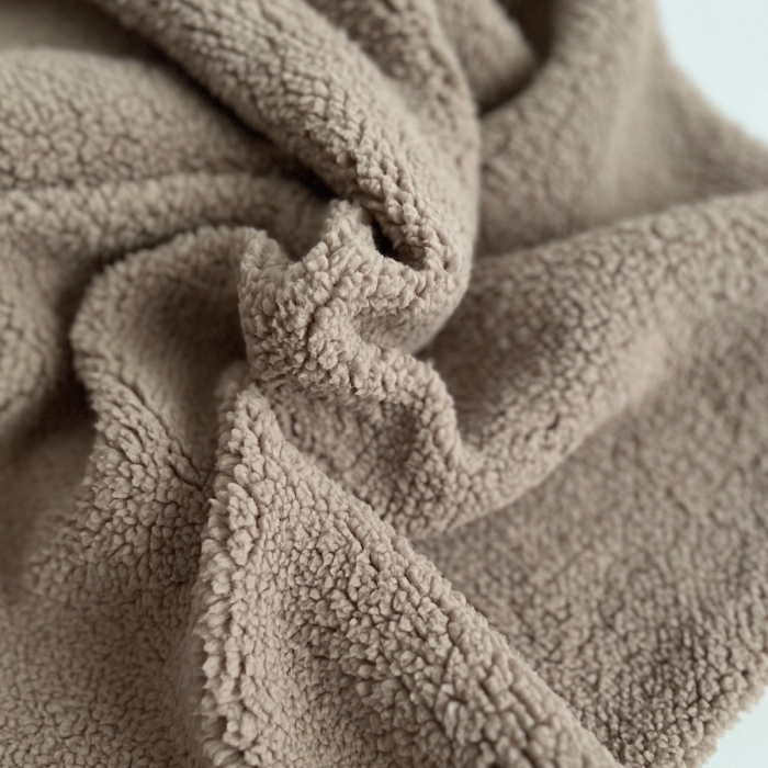 Teddy / moumoute bouclé coloris Ficelle