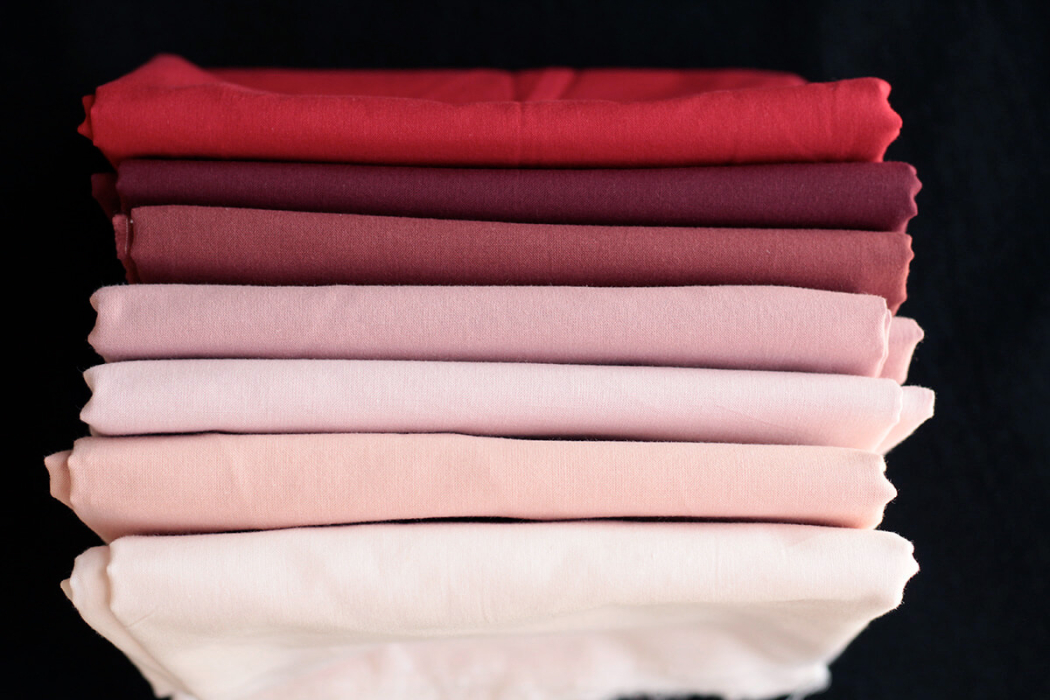 Popeline coton douce qualité SWEET coloris uni vieux rose