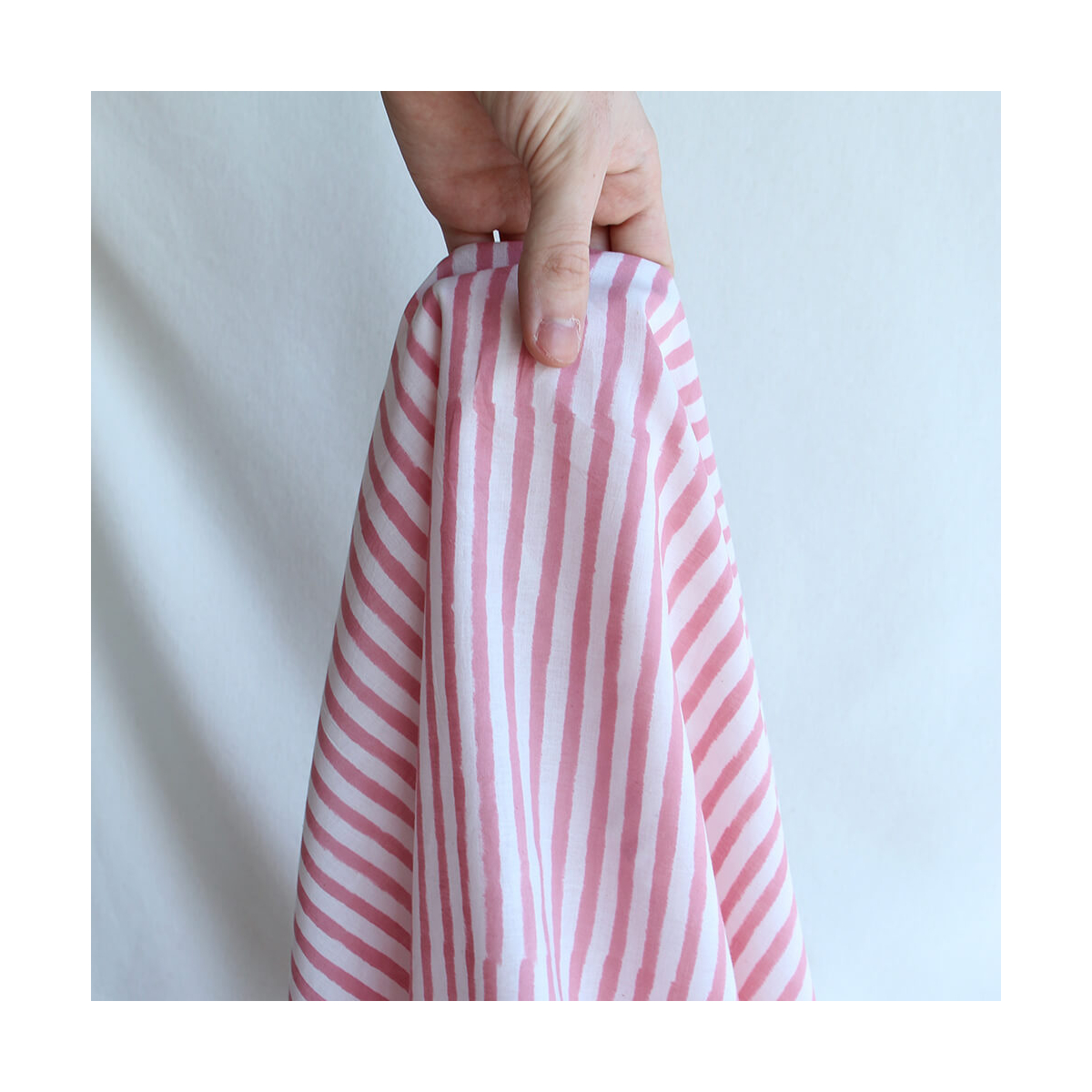 Ishara B - Tissu indien en coton imprimé main Hand Block