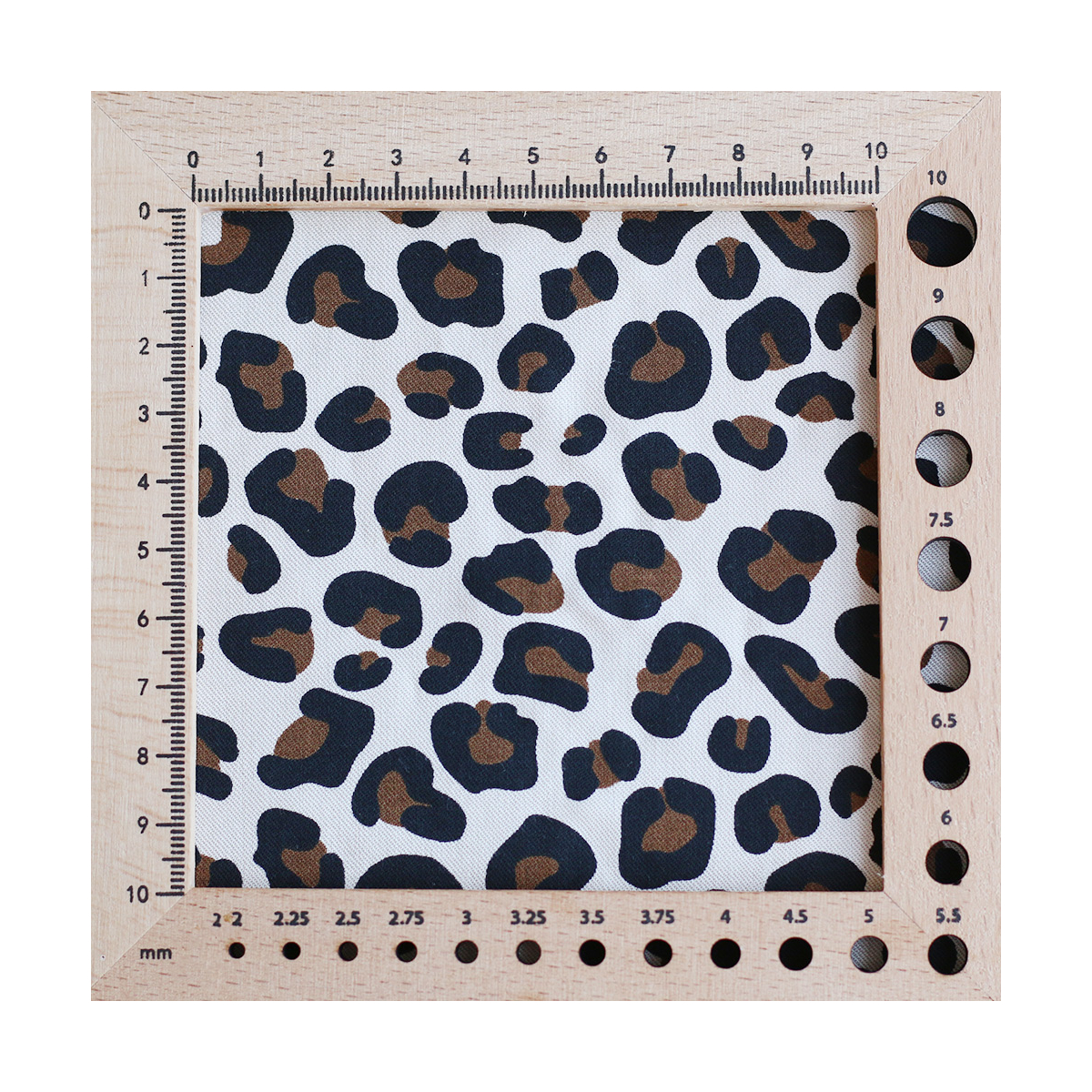 Lea - Viscose écru imprimé exclusif Graou