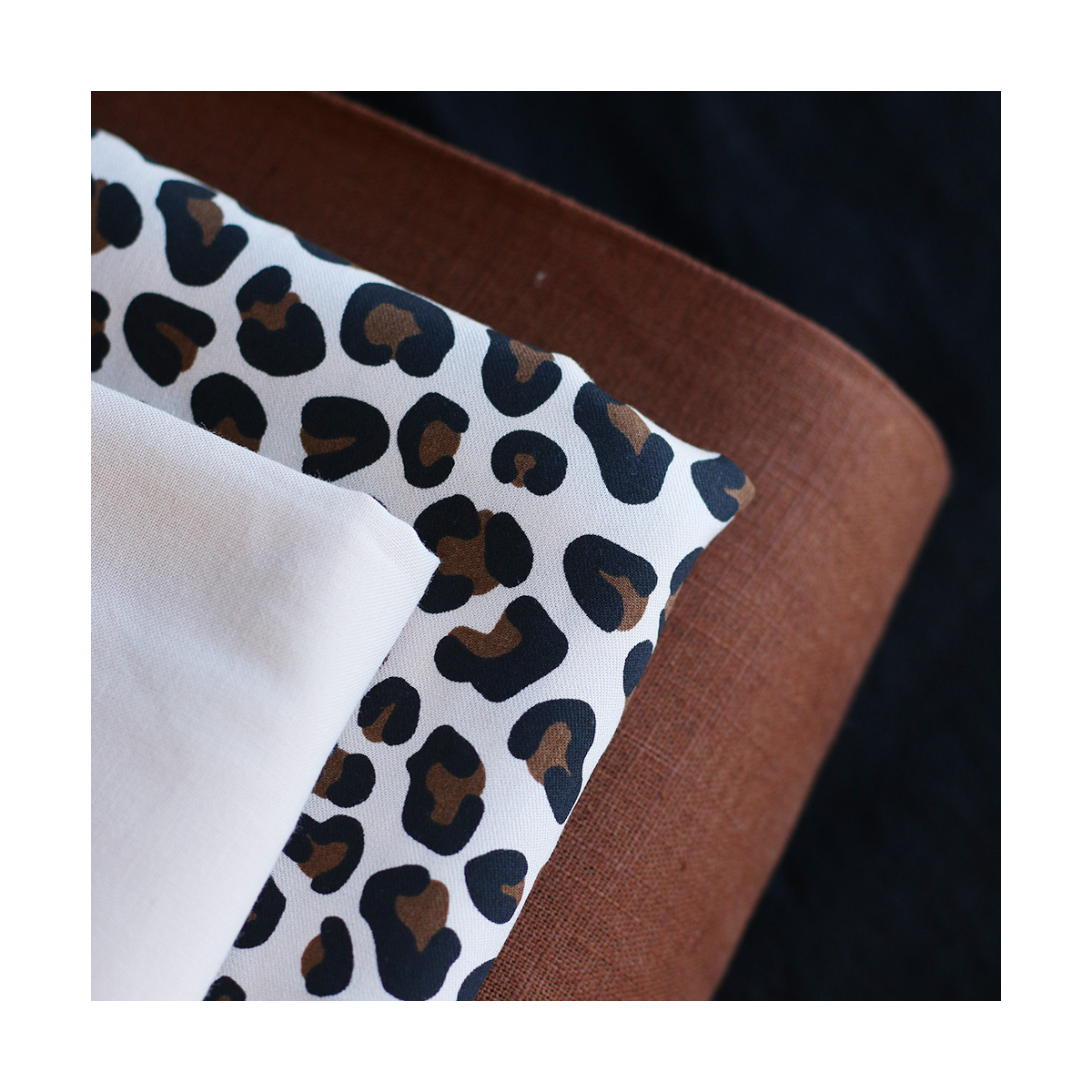 Lea - Viscose écru imprimé exclusif Graou