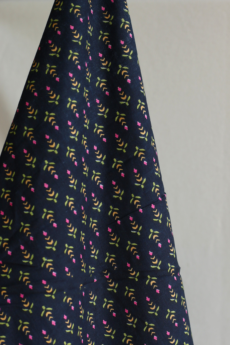 copy of Tissu indien coton hand block traditionnel