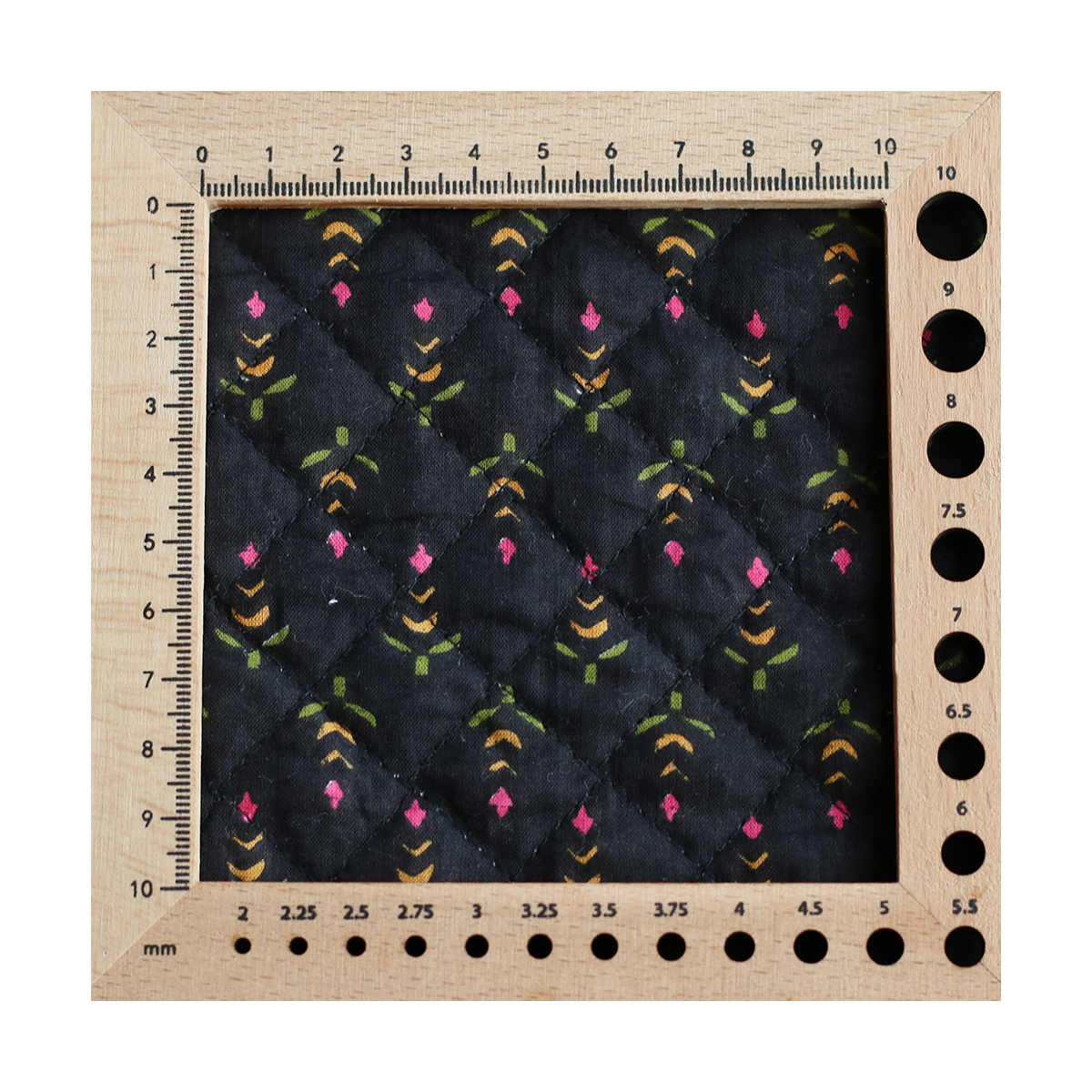 copy of Tissu indien matelassé double face coton hand block largeur 100cm