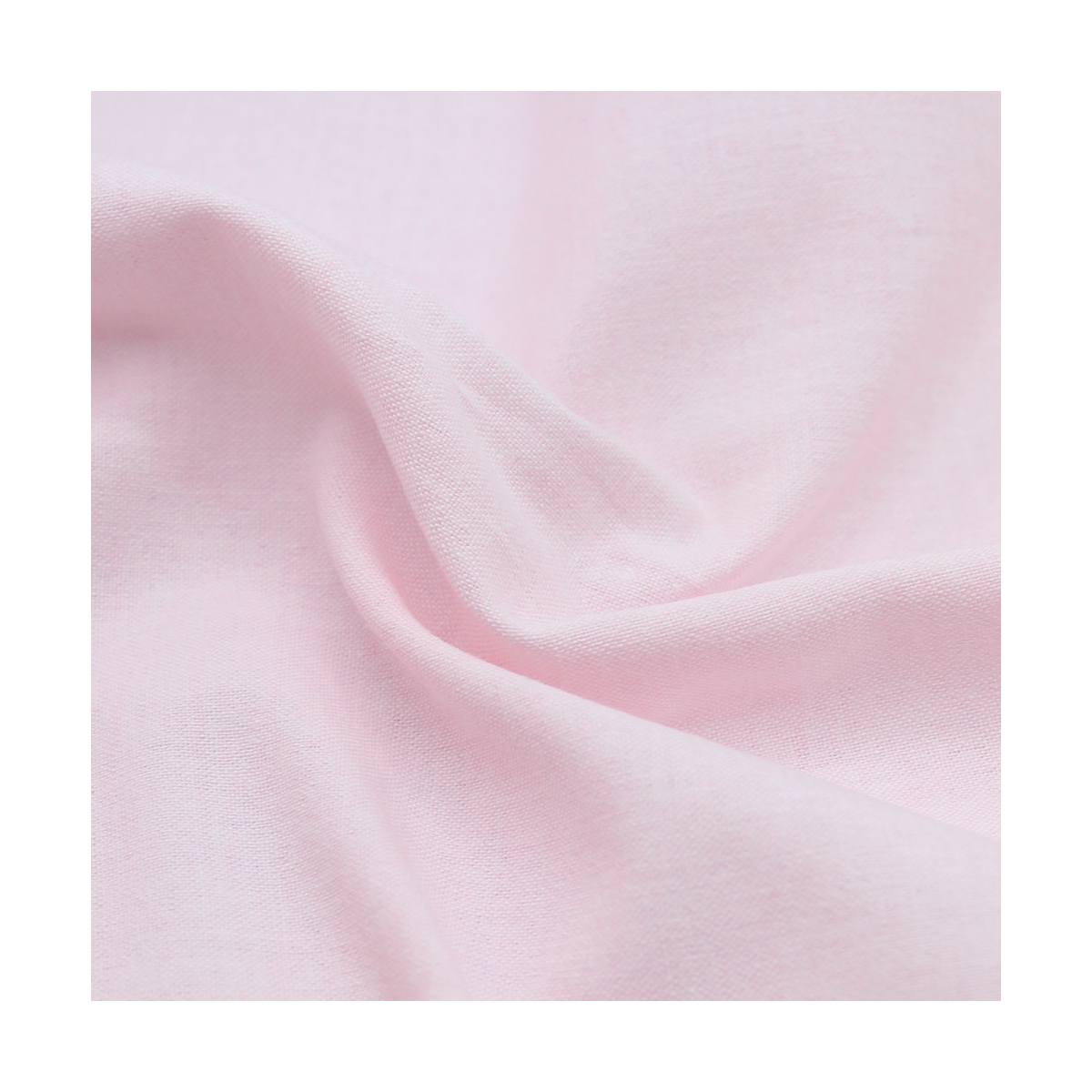 Chambray coton coloris rose layette