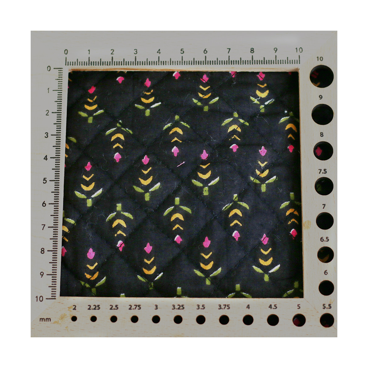 copy of Tissu indien matelassé double face coton hand block largeur 100cm