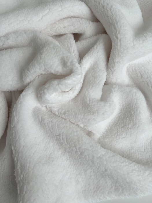 Teddy / moumoute bouclé coloris lait