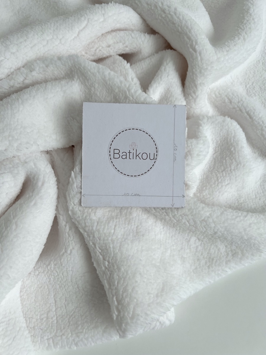 Teddy / moumoute bouclé coloris lait