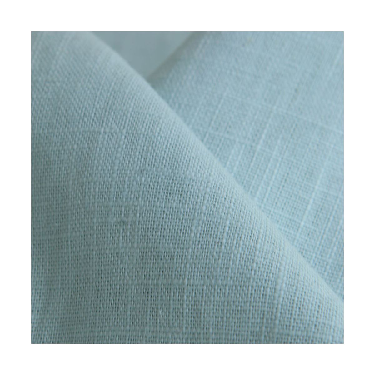 Lin lavé coloris vert d'eau