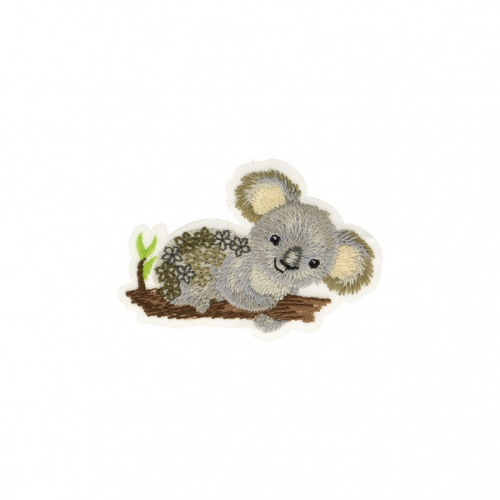 Ecusson thermocollant sans couture koala 6.2cm