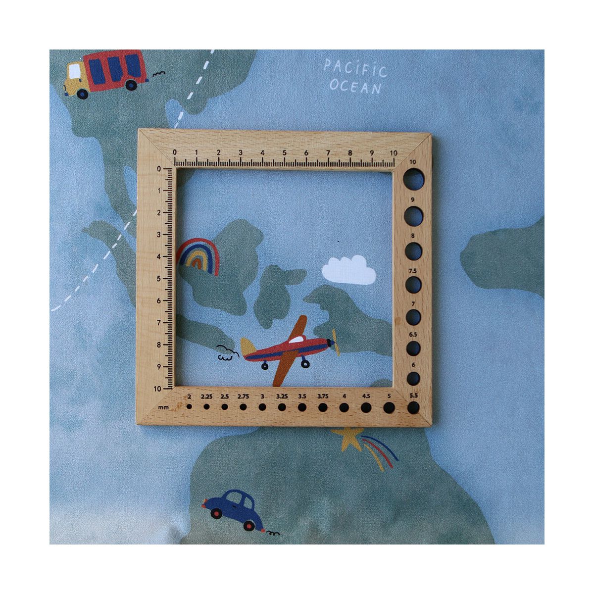 copie de Popeline de coton imprimé fleurs vert et jaune