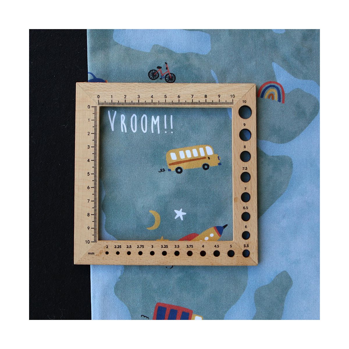 copie de Popeline de coton imprimé fleurs vert et jaune