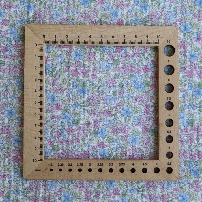 Victoire - Double gaze de coton BIO motif petites fleurs pastel