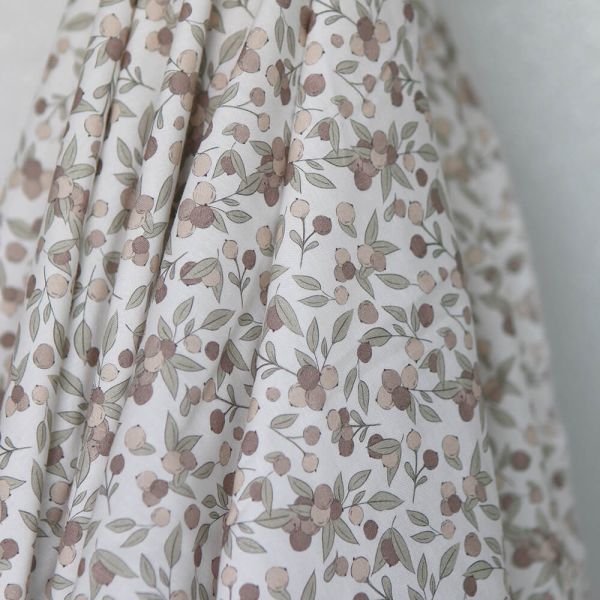 Hind Full - Batiste de coton Silkyne BIO imprimé exclusif nature