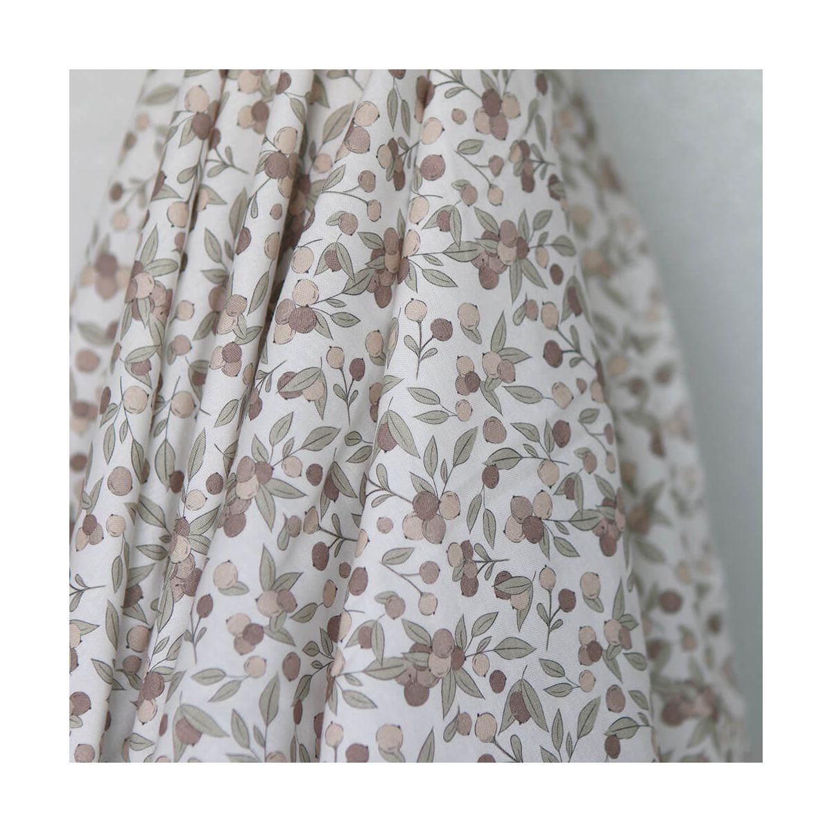 Hind Full - Batiste de coton Silkyne BIO imprimé exclusif nature