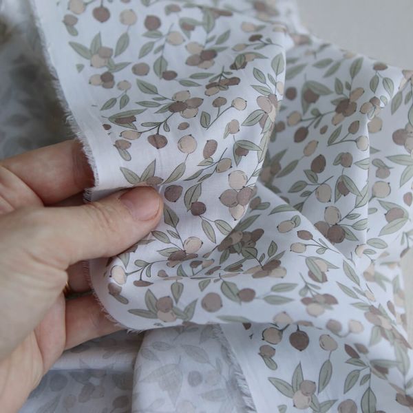 Hind Full - Batiste de coton Silkyne BIO imprimé exclusif nature 2