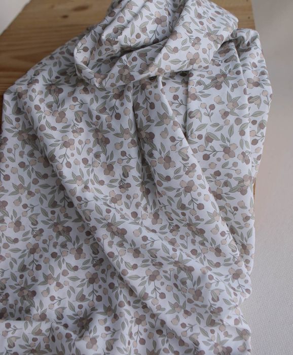 Hind Full - Batiste de coton Silkyne BIO imprimé exclusif nature