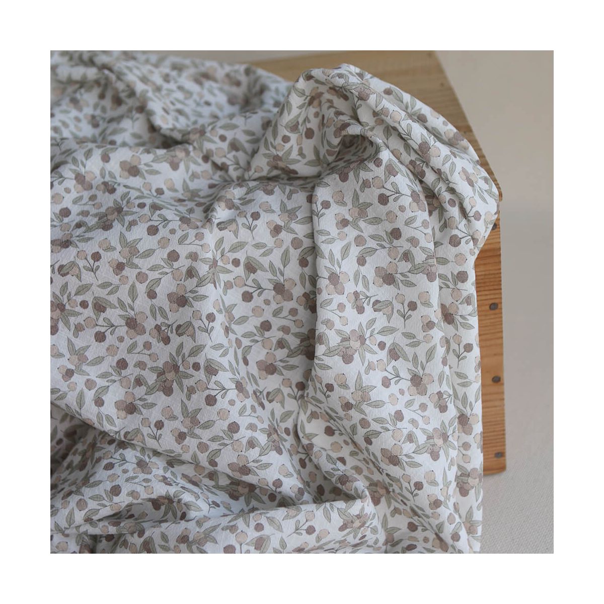 Hind full - Coton lavé bio motif exclusif nautre