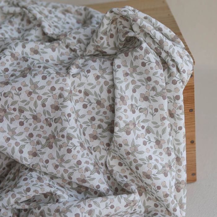 Hind full - Coton lavé bio motif exclusif nautre