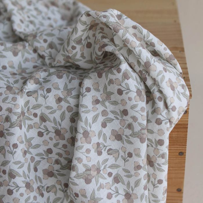 Hind full - Coton lavé bio motif exclusif nautre