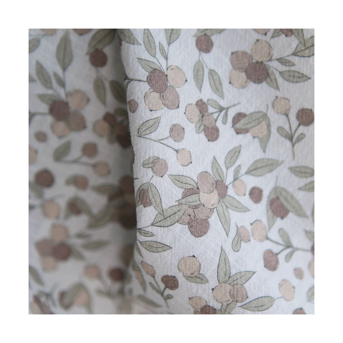 Hind full - Coton lavé bio motif exclusif nautre